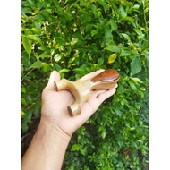 Ketapel Kayu Jambu Biji asli + Karet flatband siap pakai