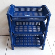 Rak Susun Warung - Rak Pajangan Warung - Rak Susun Display Barang - Rak Bumbu - Rak Plastik Tingkat