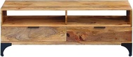 TV Media Console Television Entertainment Stands Cabinet Table Shelf Mango Wood 47.2"x13.8"x17.7" Commemoration Day