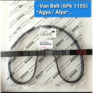 Van Belt Fan Belt Toyota Agya Ayla 6PK 1155 9004A-91063