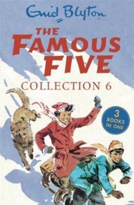 The Famous Five Collection 6 : Books 16-18 by Enid Blyton (UK edition paperback)