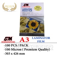 A3 SIZE LAMINATOR FILM / LAMINATE FILM / NISO LAMINATOR FILM