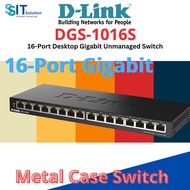 D-LINK DGS-1016S 16-Port Gigabit Desktop Switch