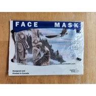 Sue Coleman Egale and Wolf Face Mask from Canada