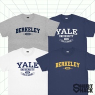 University Shirts - Yale Berkeley College Tee Varsity Shirt Unisex Tops TShirt | Shirt Shack PH