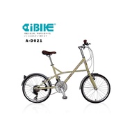 ISHOW網 AiBIKE SHIMANO 21速 451輪組 雅典娜潮流 小徑車-復古米白