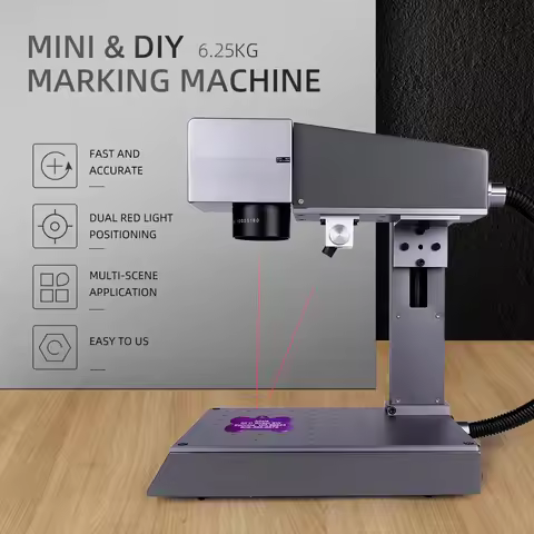 DAJA Fiber Laser Marking Machine M1 High-Precision Metal Nameplate MR.Crave Engraver Wifi Portable E