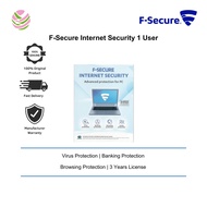 F-Secure Internet Security 1 User 3 Years