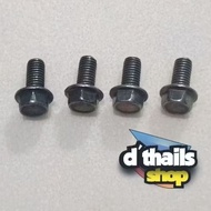 Yamaha V75 V80 F1ZR L2G L2SN YB100 front foot step iron bolts (1 set)