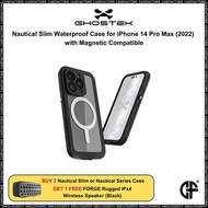 Ghostek Nautical Slim Waterproof Case for iPhone 14 Pro Max (2022) with MagSafe Compatible