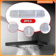 [WishshopeehhhMY] 3x Extractor Hood Oil Cups Reusable Extractor Hood Accessories Oil Collection Cups