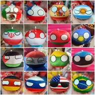 JAMXUN 70 styles 10cm Country Ball Plush Toys Polandball Pendant Country Balls Countryball Stuffed D