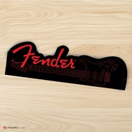 Fender Stratocaster Half Body Guitar Sticker