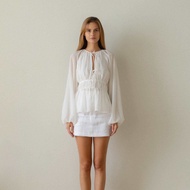 Mira Bangkok Jalen Top เสื้อทอปชีฟองแขนยาวจัพป์เอว