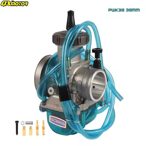 PWK38 Carburetor For Kawasaki KDX200 KX125 KX250 For Suzuki RM125 RM250 Dirt Bike Parts 38mm 35mm 40
