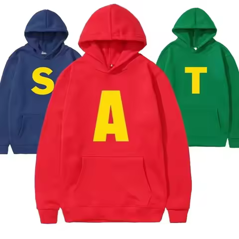 ❤2026❤ Alvin and The Chipmunks 2026 Fashion Unisex Casual Sportswear women Hoody Alvin Chipmunk Hall