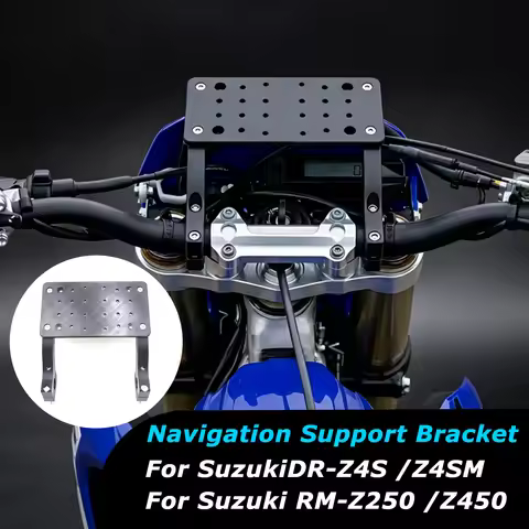 For Suzuki DR‑Z4S DR Z4SM DRZ4SM RM‑Z250 RM Z450 Motorcycle Accessories Mobile Phone Holder Stand GP