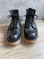 RED WING 紅翼 8130（US 9D）黑靴絕版羽標