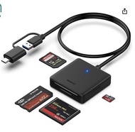 Benfei 4in1 USB 3.0 and USB-C to SD micro MS CF Card Reader Adapter 讀卡器 card reader 