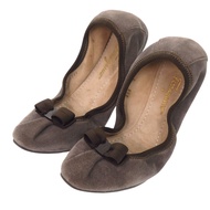 Salvatore Ferragamo MY JOYRIBONブラウン芭蕾平底鞋 0942 [二手] Salvatore Ferragamo