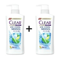 ซื้อ 1 แถม 1 COD (แพ็คคู่สุดคุ้ม) เคลียร์ แชมพู + แชมพู ขจัดรังแค สูตรเย็น หัว ปัม Cl .EAR Anti Dand