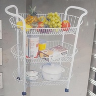 1 pcs 3tier kitchen trolley household kitchen trolley