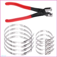 Ahead Complete CV Boot Clamp Plier Set For Car Hoses Includes 8 Sturdy Clamps Bands