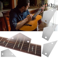 UAENAU Fret Leveling Tool Stainless Steel 9.8*0.25*5cm Guitar neck Ruler