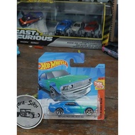 HOT WHEELS 69 FORD MUSTANG BOSS 302 FALKEN SHORTCARD