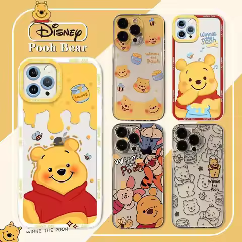 Winnie Pooh Bear Case For Huawei P30 Pro Honor 90 Lite X9A X9B X8B X7B 20 Nova 3i 5T 7i 6SE 7SE 9SE 