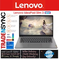 [IDEAPAD | 2YRS On-site] Lenovo IdeaPad 3 14" FHD 300nite | i7-1255U | 16GB DDR4|  512GB SSD |   #Tr