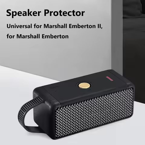 Foldable Speaker Cover Protector Dust-proof Wireless Speaker Carrying Case Replacement Parts for Mar