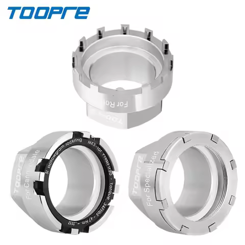 TOOPRE MTB Bicycle Disc Jaw Locking Ring Removal Tool For ROTOR CANNONDALE SPECIALIZED Crankset Disc
