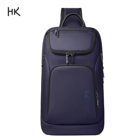 HK Business Shoulder Bag For Men Waterproof Daily Crossbody Bag 11 Inch iPad Multifunction Portable 