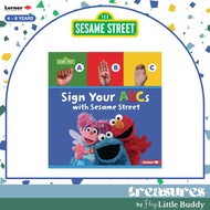 Sign Your ABCs with Sesame Street Chidlren Book ASL American Sign Language