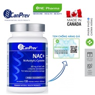 Viên uống chống oxy hóa tăng cường sức khỏe CanPrev NAC+ (N-Acetyl-L-Cysteine) 120 Viên