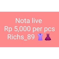 Live Notes 5rb