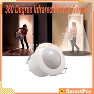 360 Degree Ceiling Recess Infrared Motion Sensor PIR Motion Sensor Detector Motion Light Bulb Switch