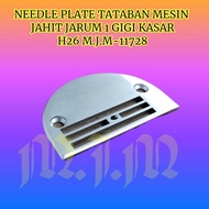 MESIN NEEDLE PLATE - H26 THICK SEWING BAND / HIGHSPEED SEWING MACHINE BAND FOR ROUGH TEETH H26 MJM-1