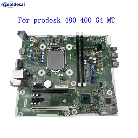LGA1151 For HP prodesk 480 400 G4 MT Desktop Motherboard L08494-001 L07681-001 911987-601 901010-001