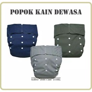 POPOK KAIN PEREKAT PAMPERS POPOK CLODI DEWASA LANSIA ( MUAT BB 90 KG) COVER ONLY BISA DICUCI DIPAKAI BERULANGKALI JUGA BISA DIWARISKAN LINGKAR PINGGANG BISA DITARIK SAMPAI 130 CM COVER ONLY