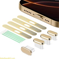 Love Dust Plugs Type C Charging Port Cover for Phone 15 16 Cellphone Dust Plug Set