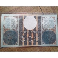 Uang kuno 500 gulden seri wayang tahun 1938 repro souvenir Terbaik