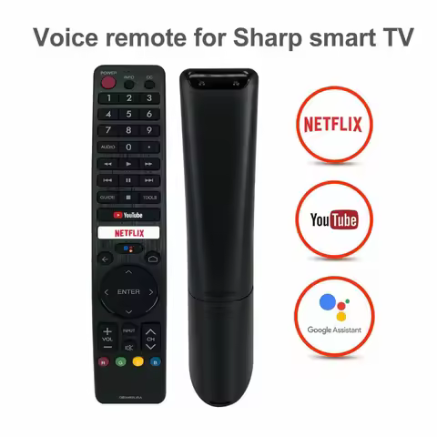 New GB346WJSA Replace Voice Remote for Sharp Android TV 4T-C70BK2UD 4T-C60BK2UD