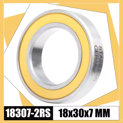 SMR18307-2RS Stainless Bearing 18*30*7 mm 1PC ABEC-3 18307 LLB For DT Swiss Fulcrum 18307RS Ceramic 
