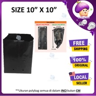 1PC 10X10 1Pc Quality UV Protection Poly Bag /Polybag/Nursery Plantation Plastic/Polibag Fertigasi/Plastik Semaian