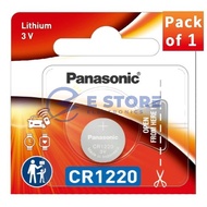 CR1220 Genuine Panasonic Lithium Battery 3V (CR-1220/5BE)