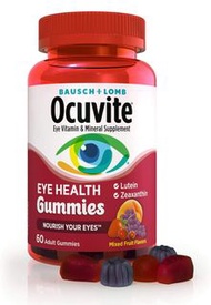 (3瓶起包順豐）Ocuvite Gummies 成人護眼橡皮糖（60粒）