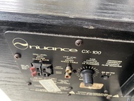 二手重低音喇叭 加拿大 原裝進口 NUANCE CX-100主動式重低音