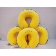 GlobalHouse USUPSO Dinosaur U-Shaped Neck Pillow Yellow Size 26x18x15.5 Cm.(JS6) Good Quality Produc